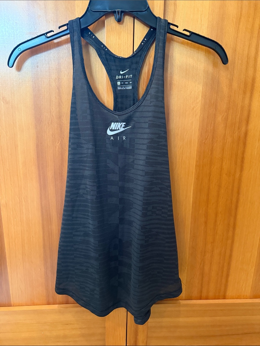 Nike Black Dri-FIT Air Racerback Tank